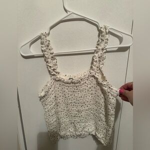 Abercrombie crop stretch tank